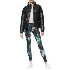 Marc New York Faux-Leather Puffer Coat